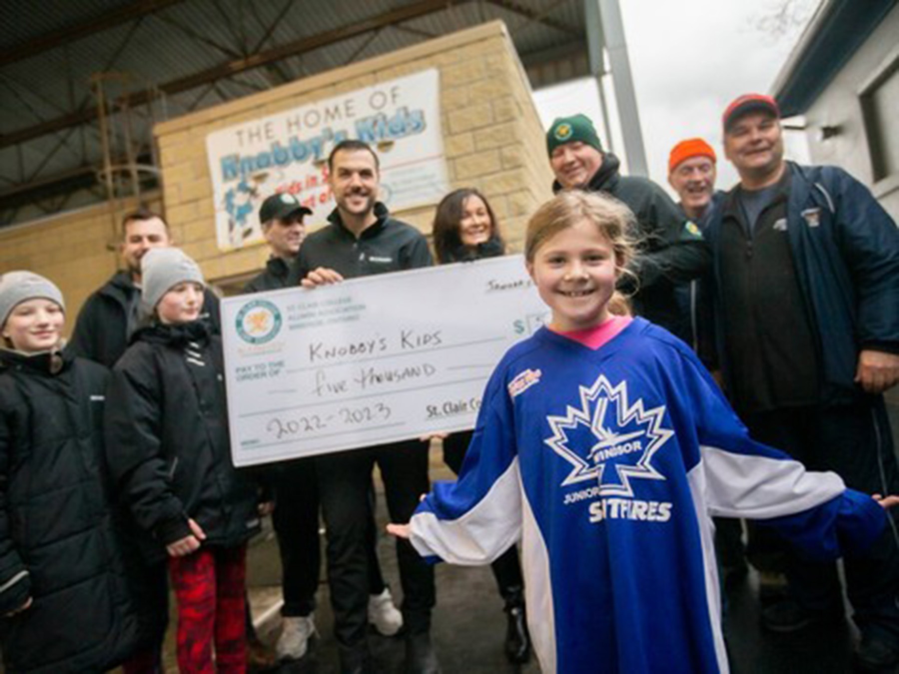 St. Clair College Alumni Association donation, 2022-23