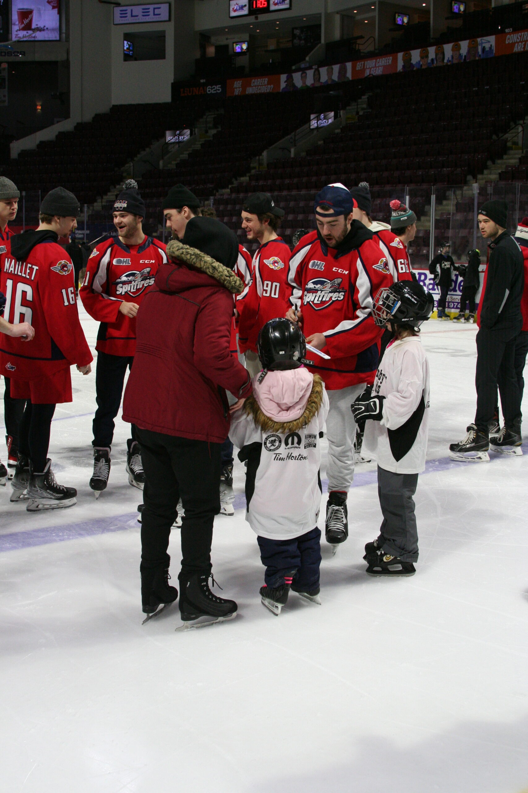 Spitfires at WFCU
